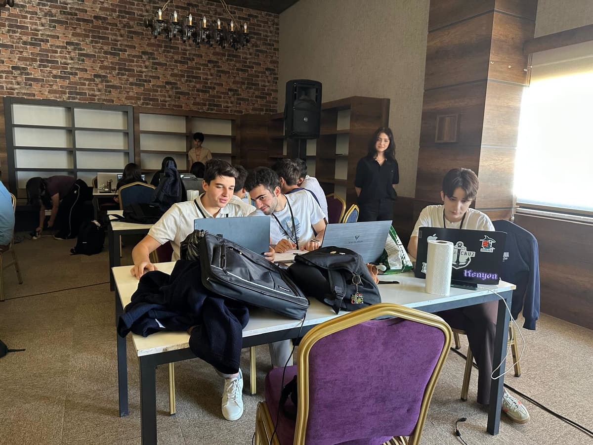 Happy Hacking Space students